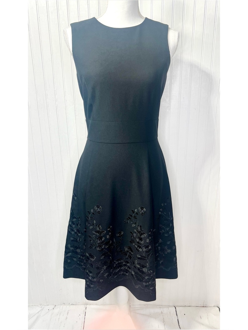 Calvin Klein Embroidered Dress
